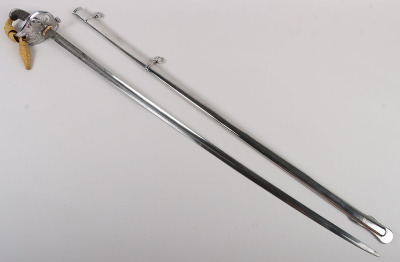 A Victorian 1854 Pattern Scots Guards Officers piquet weight sword of Lt. Col. Francis Haygarth - 19