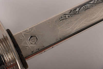 A George 5th 1854 Pattern Scots Guards Officers sword of The Hon. Victor Alexander William Brisbane Cochrane-Baille MC, 3rd Baron Lamington - 13