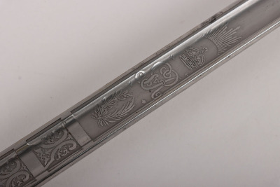 An 1854 Pattern George 5th Welsh Guards Officers Sword of 2nd Lieutenant David Bernard Morgan - 8