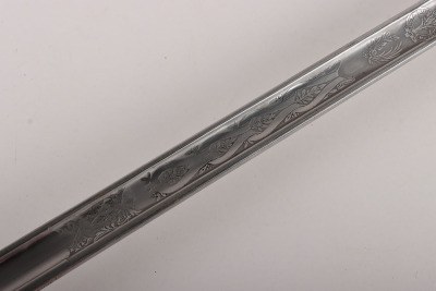 An 1854 Pattern George 5th Welsh Guards Officers Sword of 2nd Lieutenant David Bernard Morgan - 14