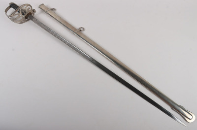 An 1854 Pattern George 5th Welsh Guards Officers Sword of 2nd Lieutenant David Bernard Morgan - 18
