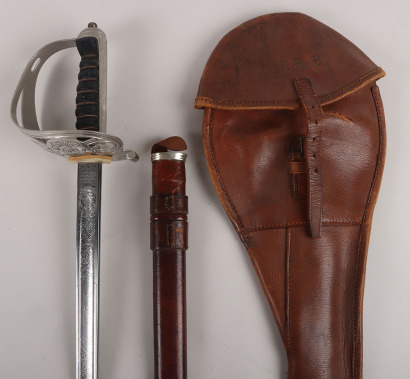 An 1854 Pattern Irish Guards Officers sword by HENRY WILKINSON PALL MALL LONDON No.54502