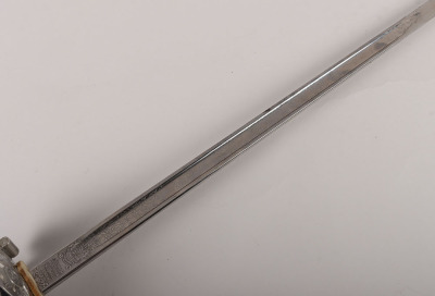 An 1854 Pattern Irish Guards Officers sword by HENRY WILKINSON PALL MALL LONDON No.54502 - 9
