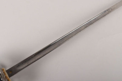 An 1854 Pattern Irish Guards Officers sword by HENRY WILKINSON PALL MALL LONDON No.54502 - 16