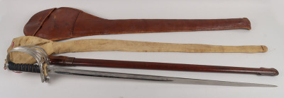 An 1854 Pattern Irish Guards Officers sword by HENRY WILKINSON PALL MALL LONDON No.54502 - 21