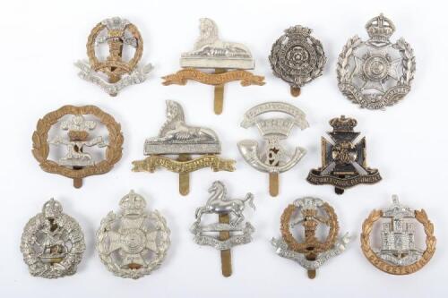 Selection of British Territorial Battalions Cap Badges