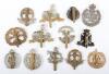 Selection of British Territorial Battalions Cap Badges - 2