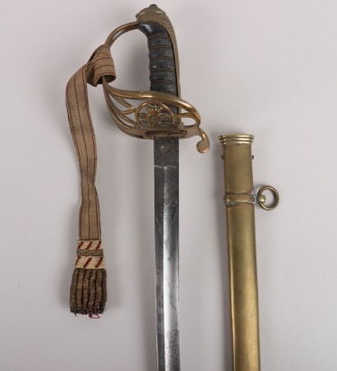 An 1822 pattern Infantry officers sword of Thomas John, 46th (The South Devonshire) Regiment, Later Major General Duke of Cornwall Light Infantry