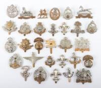 30x British Regimental Cap Badges