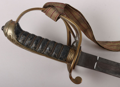 An 1822 pattern Infantry officers sword of Thomas John, 46th (The South Devonshire) Regiment, Later Major General Duke of Cornwall Light Infantry - 5