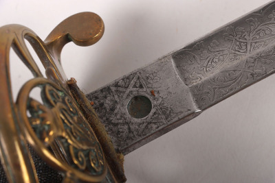 An 1822 pattern Infantry officers sword of Thomas John, 46th (The South Devonshire) Regiment, Later Major General Duke of Cornwall Light Infantry - 7