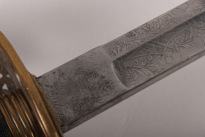 An 1822 pattern Infantry officers sword of Thomas John, 46th (The South Devonshire) Regiment, Later Major General Duke of Cornwall Light Infantry - 13