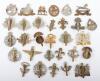 30x British Regimental Cap Badges - 2