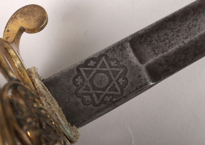 A Victorian 1822 Pattern Infantry officers piquet weight sword of Lieutenant David Robertson Williamson, Coldstream Guards, later Colonel of the Perthshire Rifle Volunteers - 9