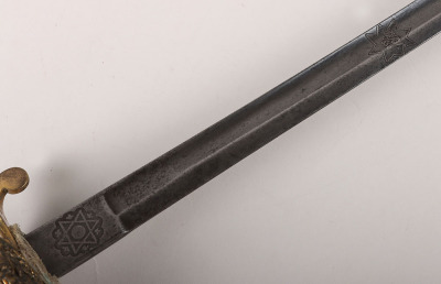 A Victorian 1822 Pattern Infantry officers piquet weight sword of Lieutenant David Robertson Williamson, Coldstream Guards, later Colonel of the Perthshire Rifle Volunteers - 10