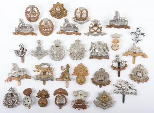 30x British Regimental Cap Badges