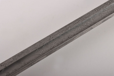 An 1845 Pattern Infantry Officers sword of Brigadier General Hubert Horation Shirley Morant DSO, Col. Durham Light Infantry, by HENRY WILKINSON PALL MALL LONDON No.29811 - 8