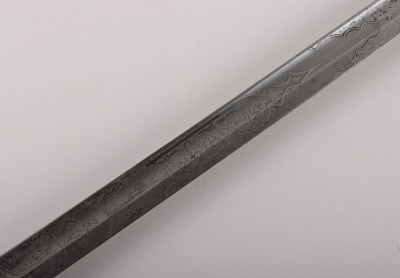 An 1845 Pattern Infantry Officers sword of Brigadier General Hubert Horation Shirley Morant DSO, Col. Durham Light Infantry, by HENRY WILKINSON PALL MALL LONDON No.29811 - 15
