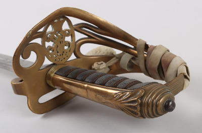 An 1845 Pattern Infantry Officers sword of Brigadier General Hubert Horation Shirley Morant DSO, Col. Durham Light Infantry, by HENRY WILKINSON PALL MALL LONDON No.29811 - 18
