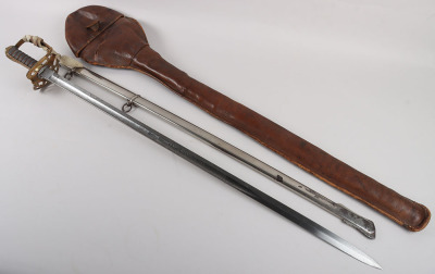 An 1845 Pattern Infantry Officers sword of Brigadier General Hubert Horation Shirley Morant DSO, Col. Durham Light Infantry, by HENRY WILKINSON PALL MALL LONDON No.29811 - 22