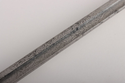 A Victorian 1845 Pattern Infantry Officers sword to the Royal Irish Fusiliers by HENRY WILKINSON PALL MALL LONDON No.31198 - 15