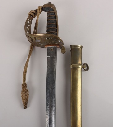 An 1857 Pattern Royal Engineers Officers sword