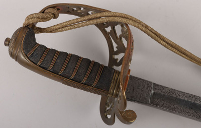 An 1857 Pattern Royal Engineers Officers sword - 5