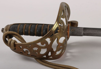 An 1857 Pattern Royal Engineers Officers sword - 17