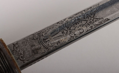 An 1895 pattern Infantry officers sword by HENRY WILKINSON PALL MALL LONDON No.32634 - 13
