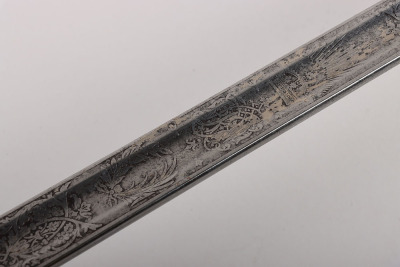 An 1895 pattern Infantry officers sword by HENRY WILKINSON PALL MALL LONDON No.32634 - 14