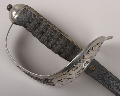 A Victorian 1897 Pattern Infantry Officers Sword - 3