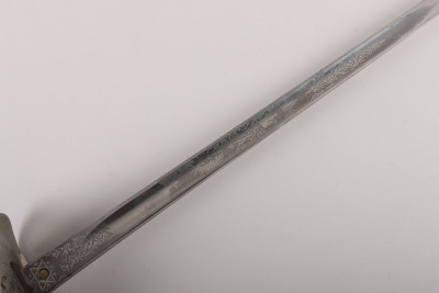 A Victorian 1897 Pattern Infantry Officers Sword - 9
