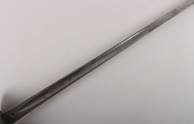 An Edward 7th 1897 Pattern Infantry Officers sword by HENRY WILKINSON PALL MALL LONDON, PATENT SOLID HILT, No.38136 - 8