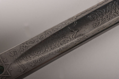 An Edward 7th 1897 Pattern Infantry Officers sword by HENRY WILKINSON PALL MALL LONDON, PATENT SOLID HILT, No.38136 - 10