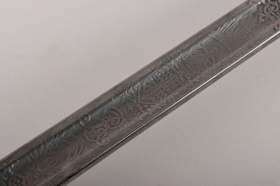 An Edward 7th 1897 Pattern Infantry Officers sword by HENRY WILKINSON PALL MALL LONDON, PATENT SOLID HILT, No.38136 - 18