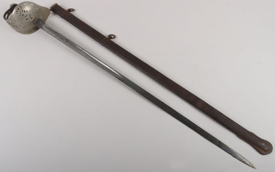 An Edward 7th 1897 Pattern Infantry Officers sword by HENRY WILKINSON PALL MALL LONDON, PATENT SOLID HILT, No.38136 - 20