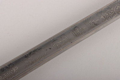 A good Edward 7th 1897 Pattern Infantry Officers Sword of the Northumberland Fusiliers - 8