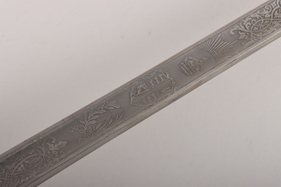 A good Edward 7th 1897 Pattern Infantry Officers Sword of the Northumberland Fusiliers - 14