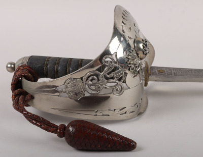 A good Edward 7th 1897 Pattern Infantry Officers Sword of the Northumberland Fusiliers - 17