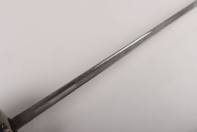 An 1897 pattern Victorian Royal Engineers Officers Sword of Lt. General Sir Ronald Maxwell by Henry Wilkinson, Pall Mall, London, No.36029 - 5