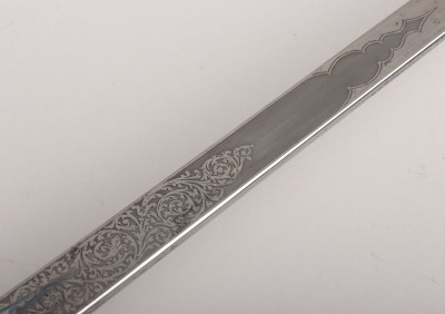 An 1897 pattern Victorian Royal Engineers Officers Sword of Lt. General Sir Ronald Maxwell by Henry Wilkinson, Pall Mall, London, No.36029 - 8
