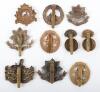 10x All Brass British Regimental Cap Badges - 2