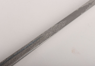 An 1897 pattern Victorian Royal Engineers Officers Sword of Lt. General Sir Ronald Maxwell by Henry Wilkinson, Pall Mall, London, No.36029 - 15