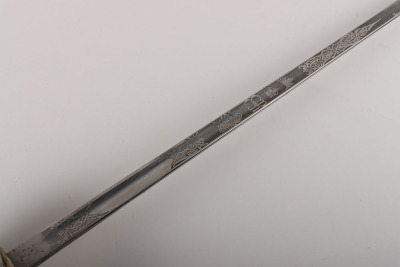 A rare 1897 pattern Edward 8th Infantry Officers Sword - 6