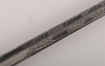 A rare 1897 pattern Edward 8th Infantry Officers Sword - 14