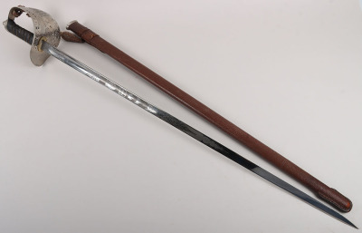 A rare 1897 pattern Edward 8th Infantry Officers Sword - 19