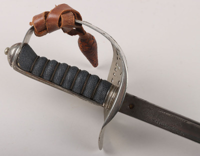 An 1897 pattern George 6th Infantry Officers Sword by Wilkinson Sword Co. Ltd. London - 7