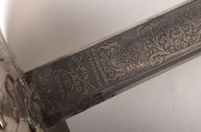 An 1897 pattern George 6th Infantry Officers Sword by Wilkinson Sword Co. Ltd. London - 14