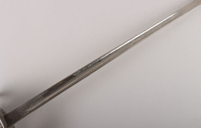 An 1897 pattern Elizabeth 2nd Royal Marines Officers Sword by Wilkinson Sword Co. Ltd. London, No. 70976 - 6