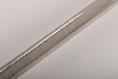 An 1897 pattern Elizabeth 2nd Royal Marines Officers Sword by Wilkinson Sword Co. Ltd. London, No. 70976 - 9
